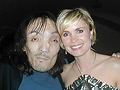 with Radha Mitchell, red carpet event